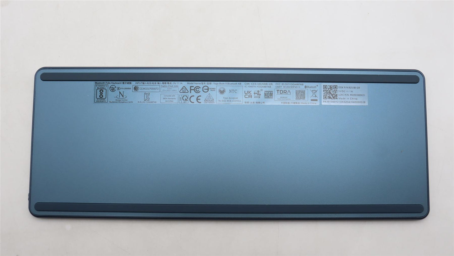 Lenovo Yoga 9 13IRU8 Wireless Keyboard German Black 5CB1L72106