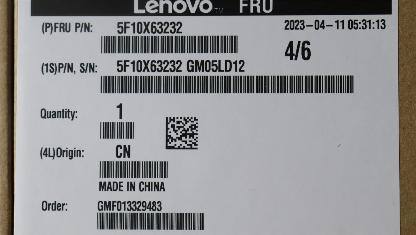 Lenovo HEATSINK 12025 Normal Fan 520 N 5F10X63232