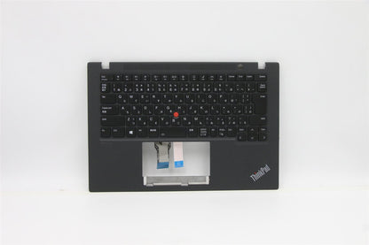 Lenovo ThinkPad T14s 2 Tastatur-Handballenauflage, obere Abdeckung, japanisches Schwarz, 5M11A37650