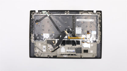 Lenovo Carbon X1 6th Tastatur Handballenauflage Obere Abdeckung Deutsch Schwarz 01YR607