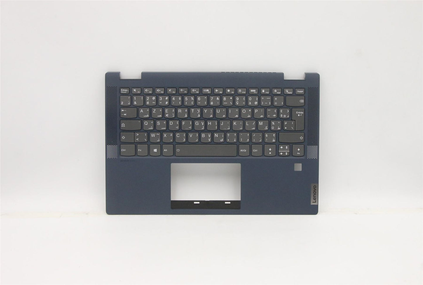 Lenovo Flex 5-14ITL05 Keyboard Palmrest Top Cover French Arabic Blue 5CB1B36459