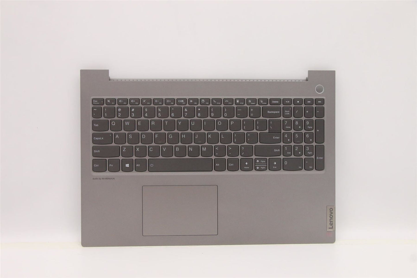Lenovo ThinkBook 15P G2 ITH Palmrest Cover Touchpad Keyboard US Grey 5CB1D71923