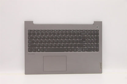 Lenovo ThinkBook 15P G2 ITH Palmrest Cover Touchpad Keyboard US Grey 5CB1D71923