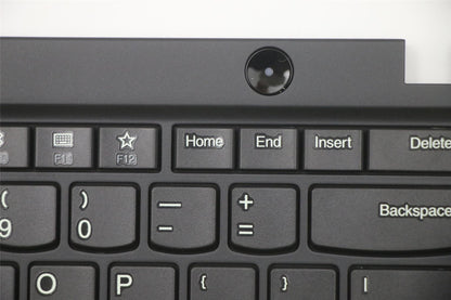Lenovo ThinkPad T490s Keyboard Palmrest Top Cover US International Black 02HM426