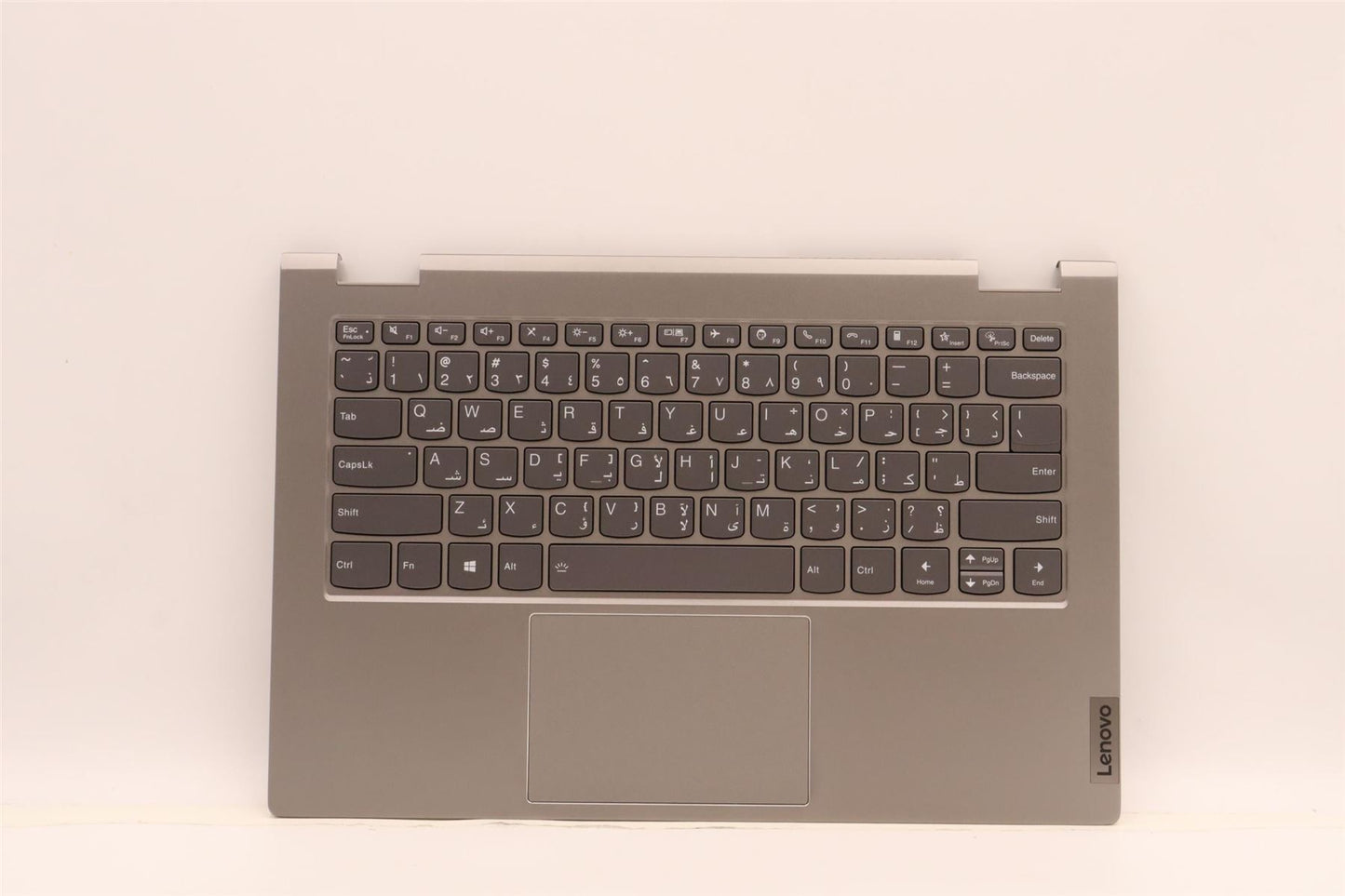 Lenovo Yoga 14s G2 IAP Palmrest Cover Touchpad Keyboard Arabic Black 5CB1J10011
