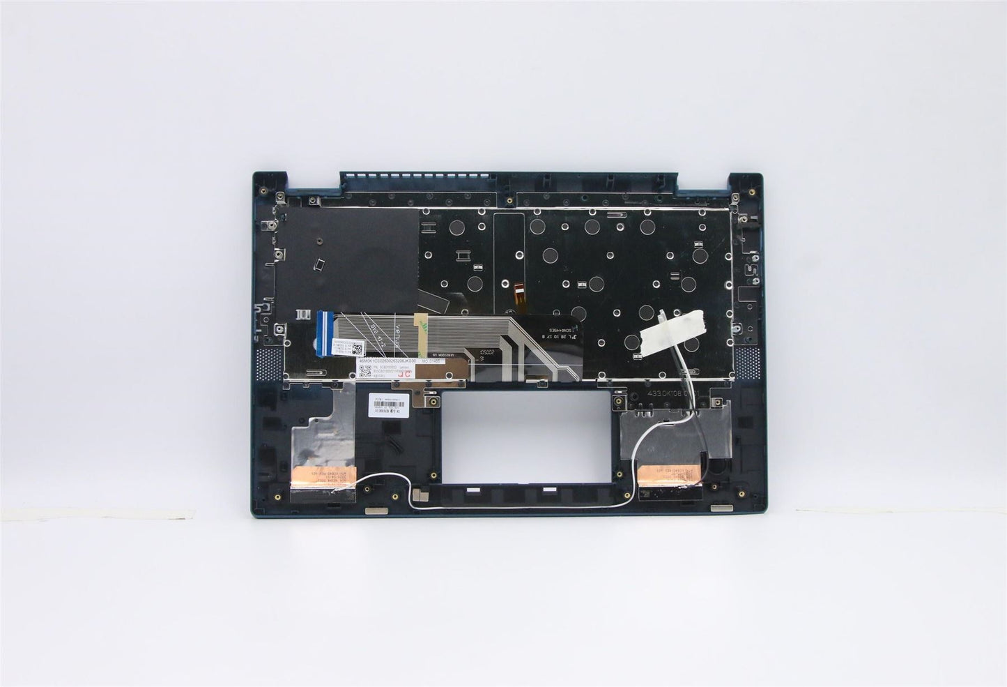 Lenovo IdeaPad 5 14ARE05 Keyboard Palmrest Top Cover US Light Teal 5CB0Y85552