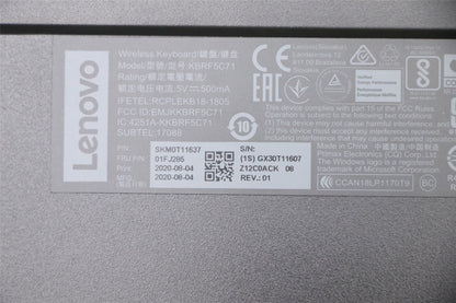 Lenovo ultraslim FRU US Euro 01FJ285