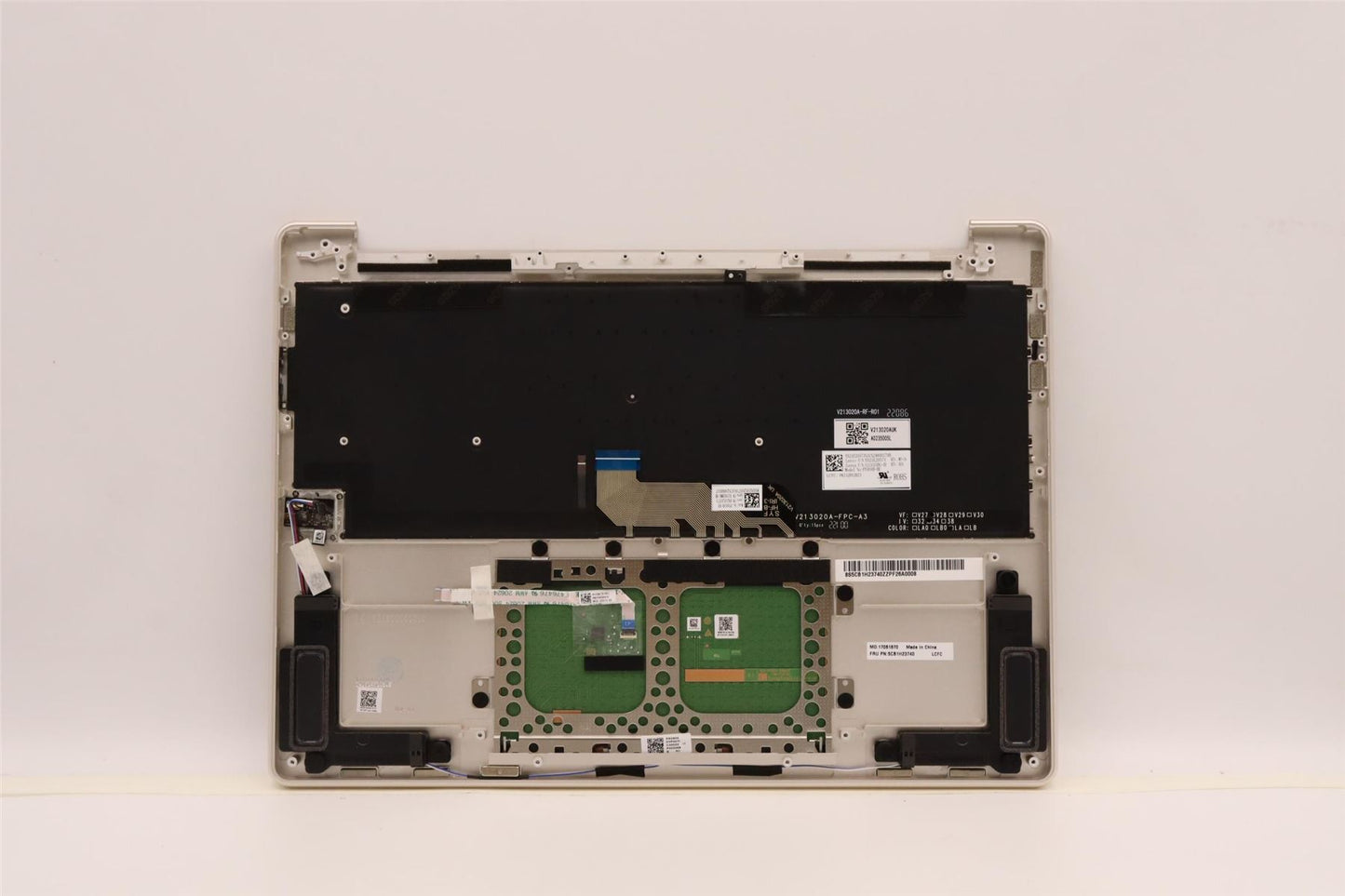 Lenovo IdeaPad 9 14IAP7 Palmrest Cover Touchpad Keyboard Belgian 5CB1H23740