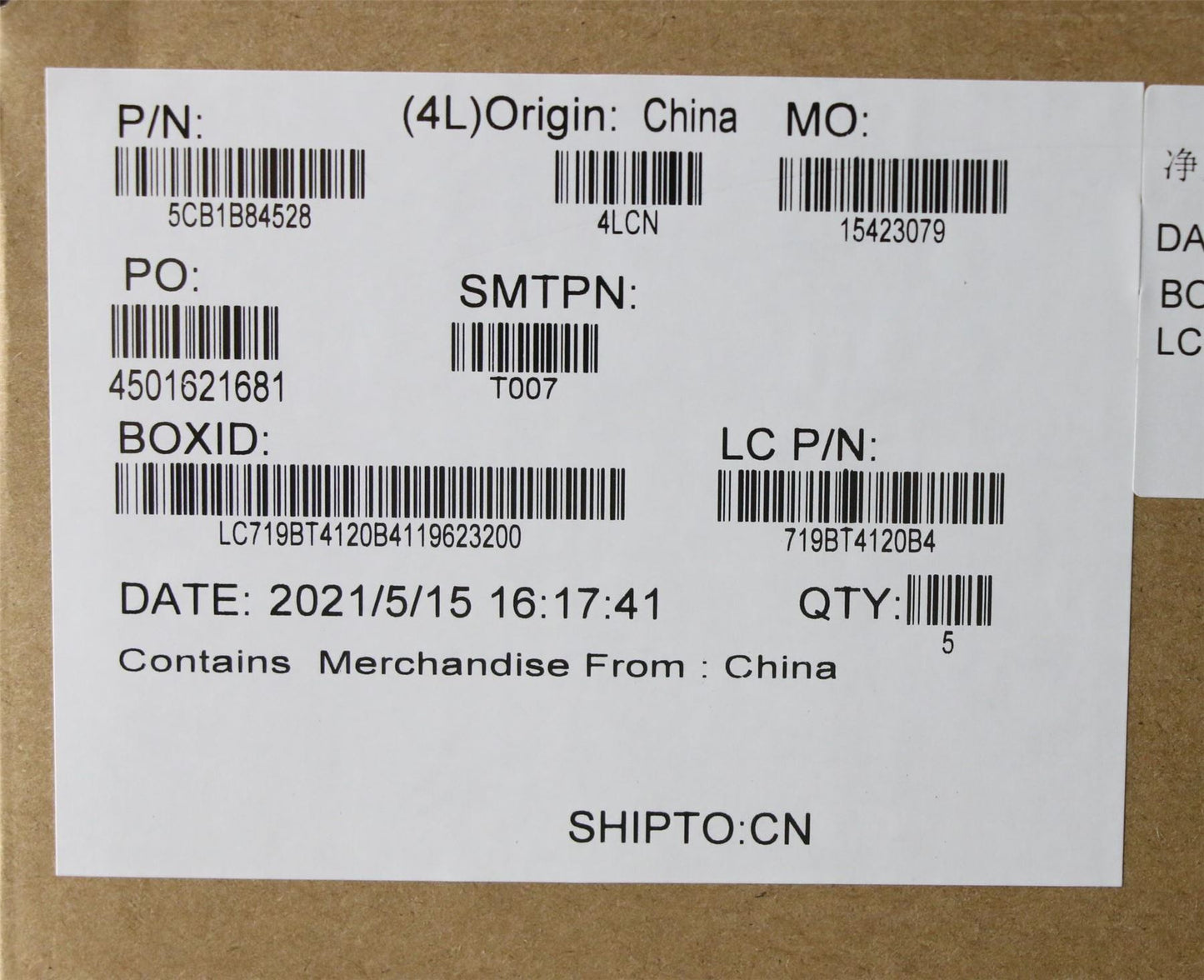 Lenovo IdeaPad 3-15ITL6 3-15ALC6 Palmrest Cover Touchpad Keyboard 5CB1B84528