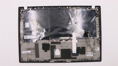 Lenovo ThinkPad T490s Keyboard Palmrest Top Cover Swedish Finnish Black 02HM301
