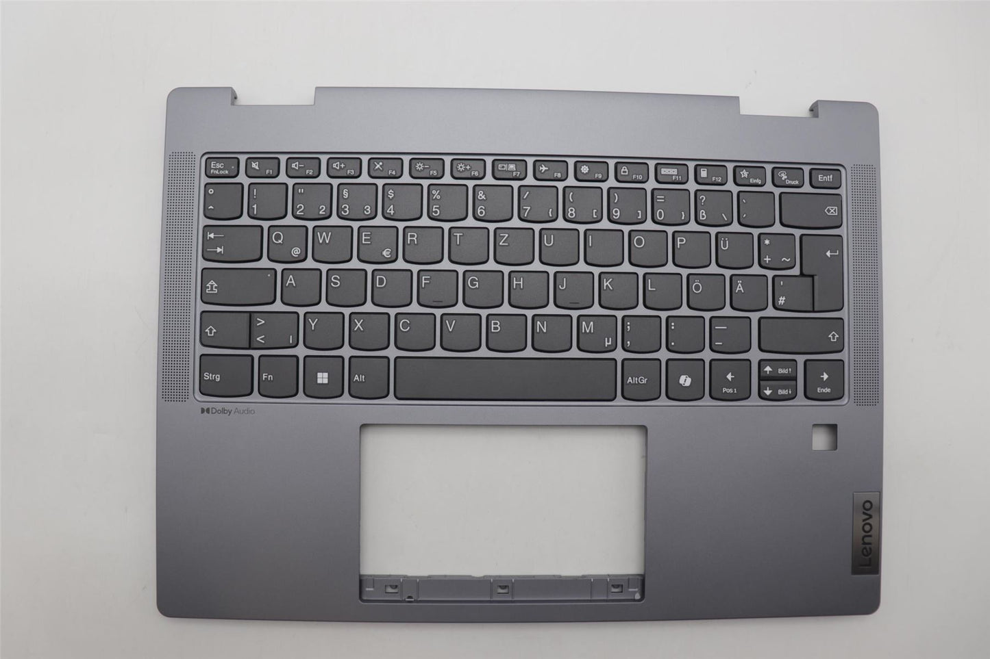 Lenovo Upper Case ASM_GER H83DR LG GY 5CB1N61338