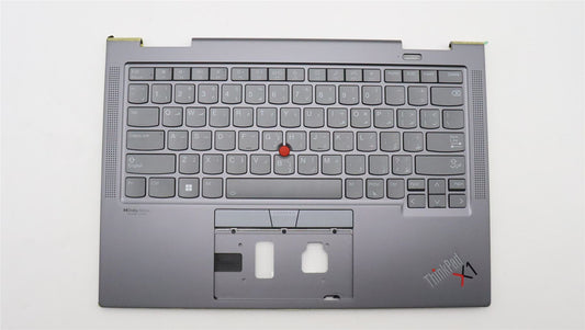 Lenovo ThinkPad X1 6th Gen Keyboard Palmrest Top Cover Arabic 5M11C40957