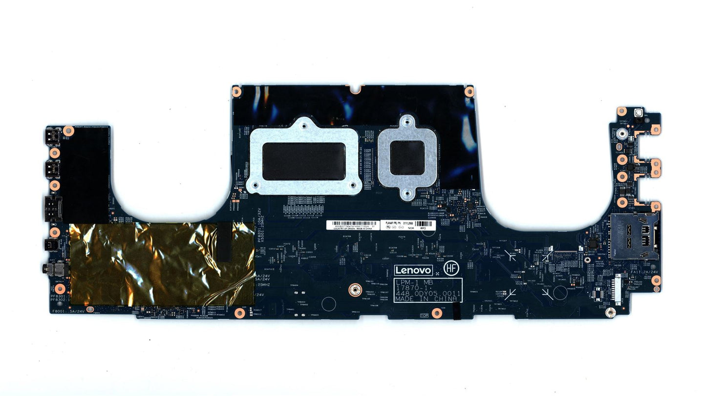 Lenovo ThinkPad X1 1st X1 1st Gen Motherboard Mainboard DIS 01YU709
