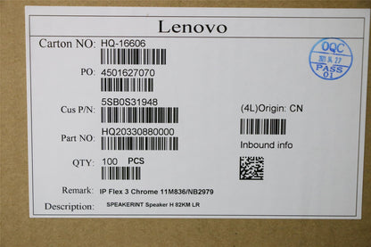 Lenovo Flex 3 11M836 Speaker Speakers 5SB0S31948