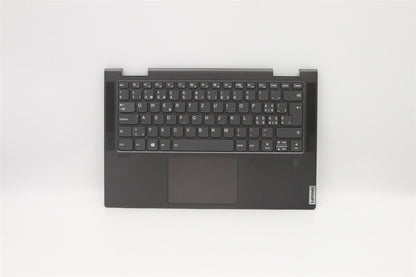 Lenovo Yoga C740-14IML Keyboard Palmrest Top Cover Swiss Grey 5CB0U43946