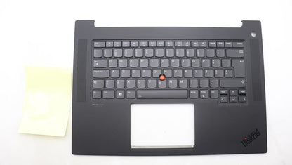 Lenovo ThinkPad P1 Gen 6 Keyboard Palmrest Top Cover Portuguese Black 5M11L89054
