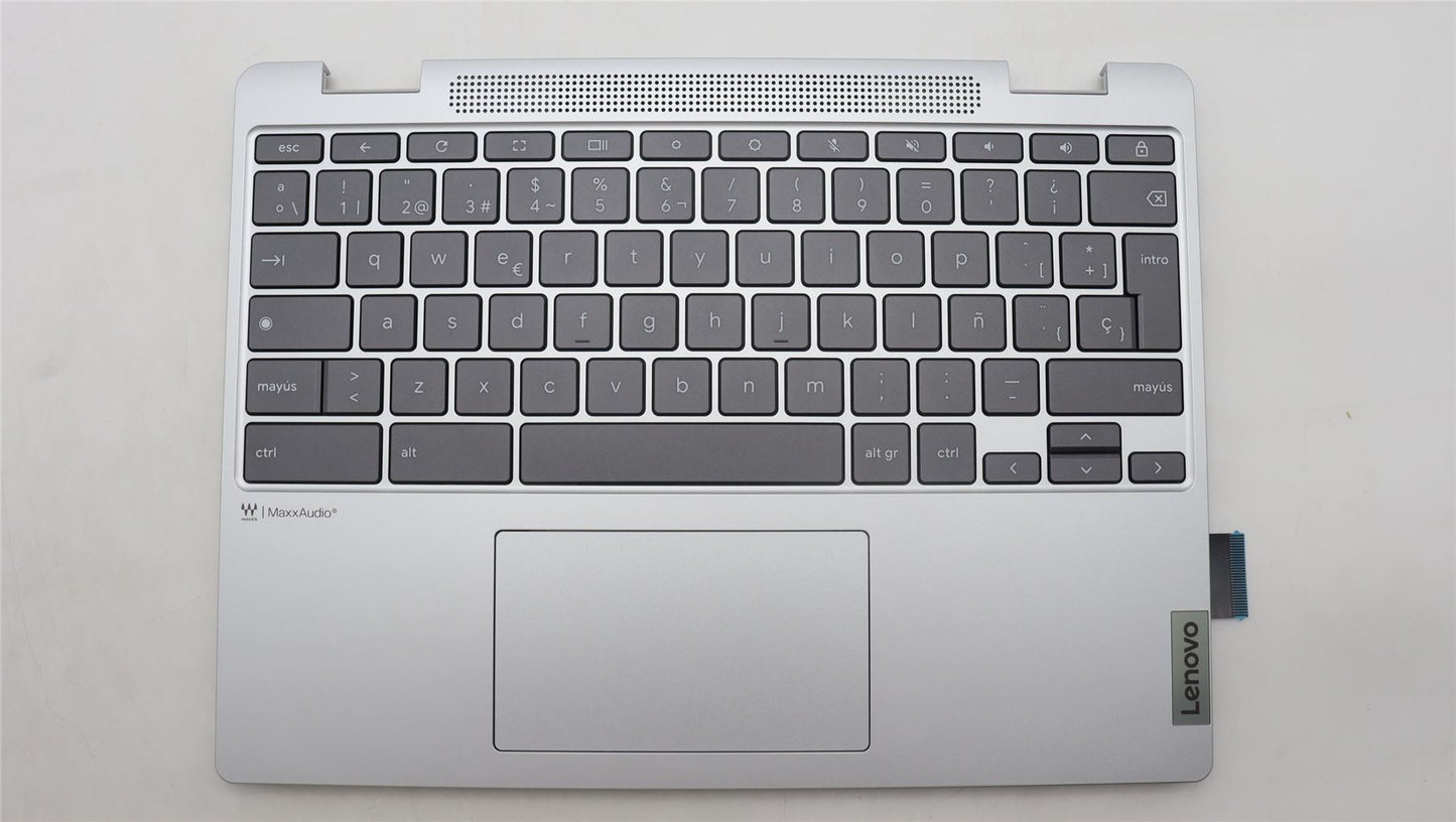 Lenovo Flex IP 3 12IAN8 Palmrest Cover Touchpad Keyboard Spanish 5CB1L43691
