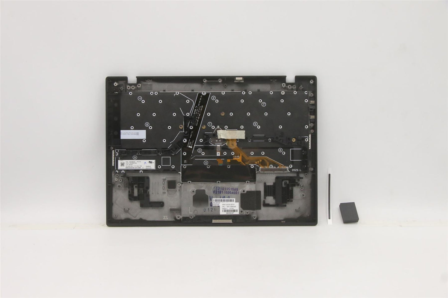 Lenovo ThinkPad X1 Gen 1 Palmrest Cover Keyboard Arabic Black 5M11B38310
