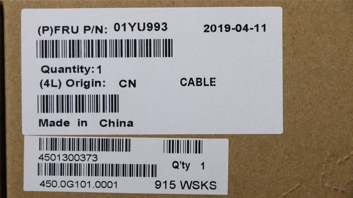 Lenovo Yoga X13 1 X390 RGB Cable 01YU993