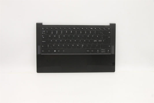 Lenovo Yoga 9-14ITL05 Palmrest Touchpad Cover Clavier Nordique Noir 5CB1B02504