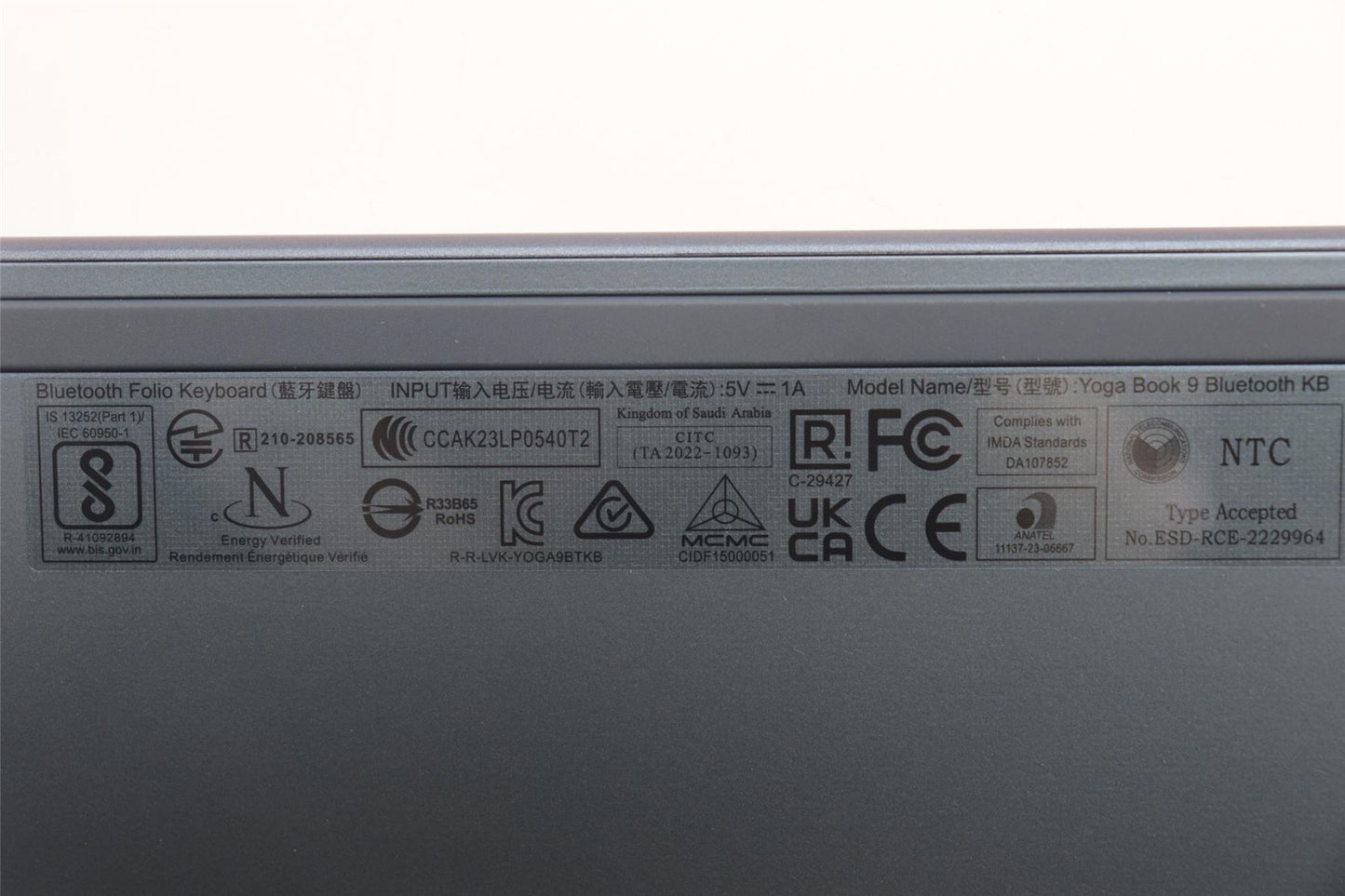 Lenovo Keyboard L83FF ASM ENG 5CB1N97012