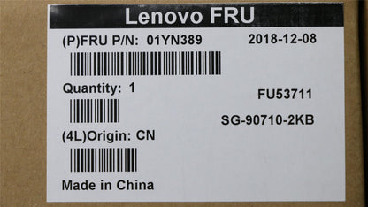 Lenovo ThinkPad T480s L380 L390 E480 E490 Keyboard Danish Silver 01YN389