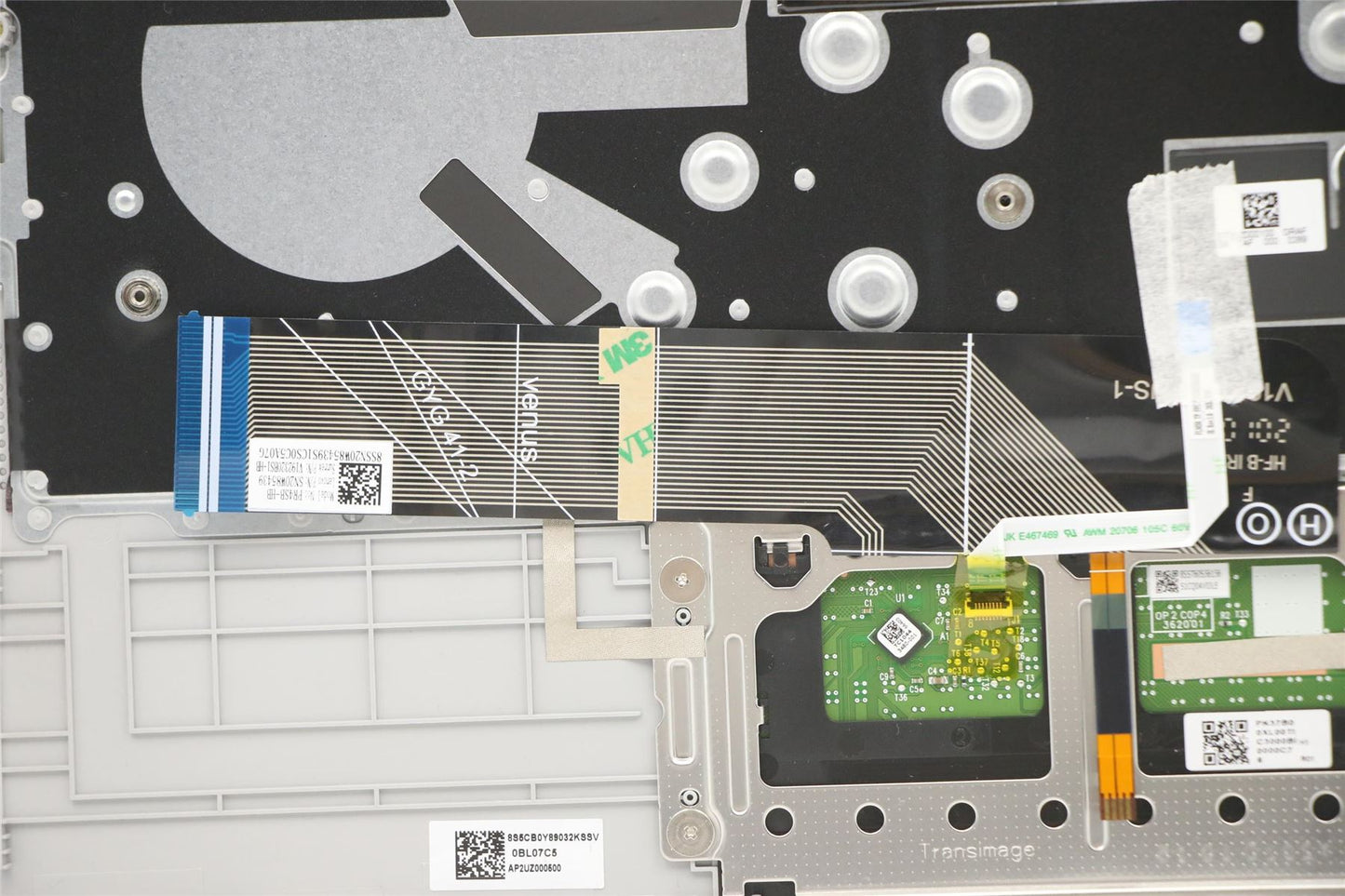 Lenovo Upper C81YM PL_SIL FP BLKB_HEB 5CB1A13719