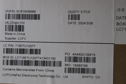 Lenovo COVER Upper Case ASM_FRA L 83ERFB NBL 5CB1M36688