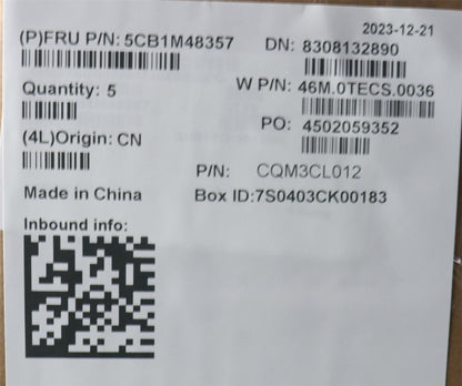 Lenovo COVER Upper Case ASM_BEL W21KJ AGNBL 5CB1M48357