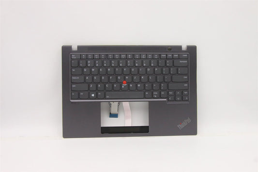 Lenovo ThinkPad T14s 2 Keyboard Palmrest Top Cover US Grey 5M11C85537