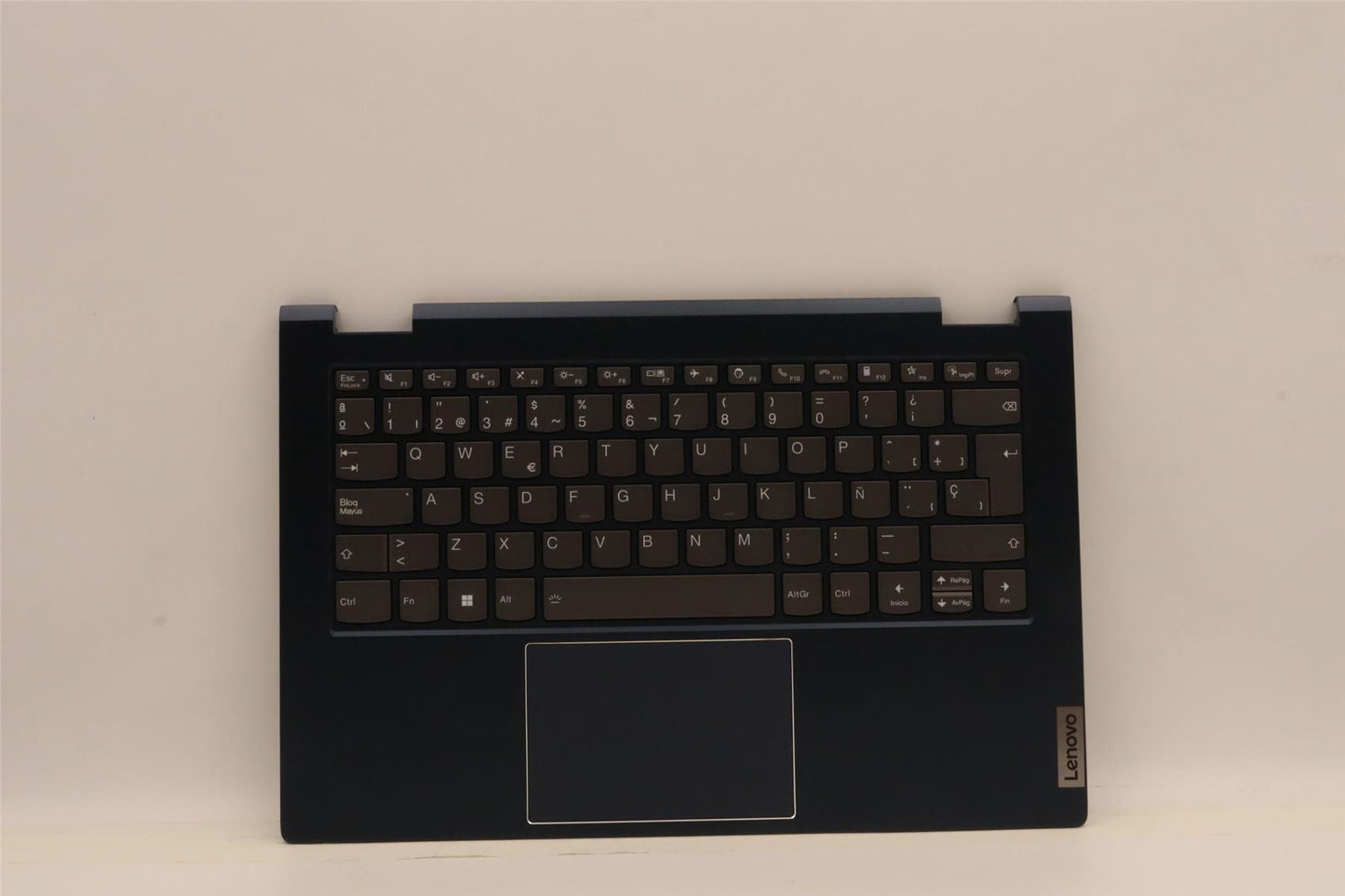 Lenovo Yoga 14s G2 IAP Palmrest Cover Touchpad Keyboard Spanish 5CB1J10049
