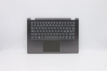 Lenovo Yoga 530-14IKB Keyboard Palmrest Top Cover Swiss Black 5CB0R08622