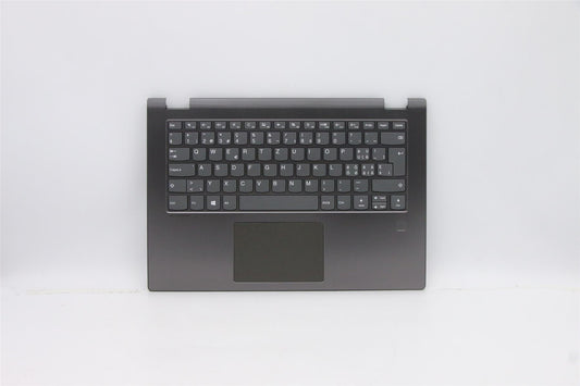 Lenovo Yoga 530-14IKB Keyboard Palmrest Top Cover Swiss Black 5CB0R08622