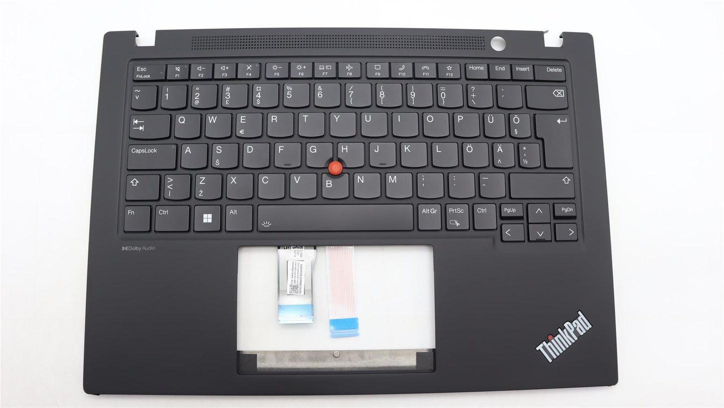 Lenovo ThinkPad T14s Gen 4 Keyboard Palmrest Top Cover Estonian Black 5M11L59317