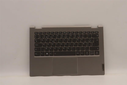 Lenovo Yoga 14s G2 IAP Palmrest Cover Touchpad Keyboard Belgian 5CB1J10027