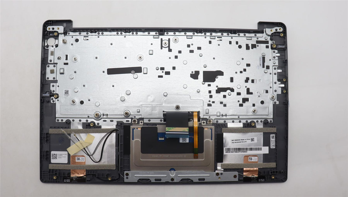 Lenovo IdeaPad 3 14ABR8 Palmrest Cover Touchpad Keyboard US Europe 5CB1K97736