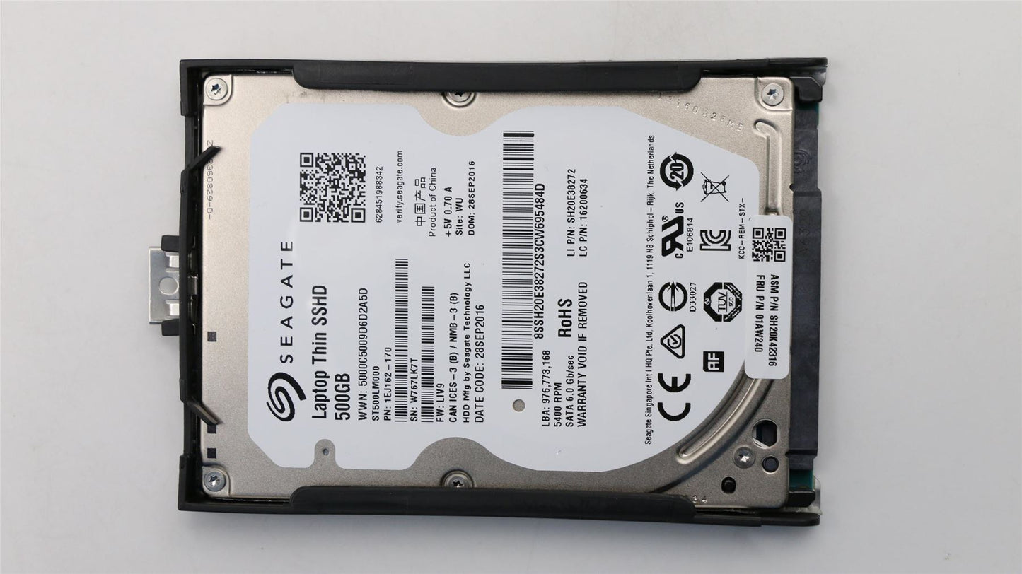 Lenovo HDD_ASM SSHD,500G,5400,9.5mm,SEA,SATA 01AW240