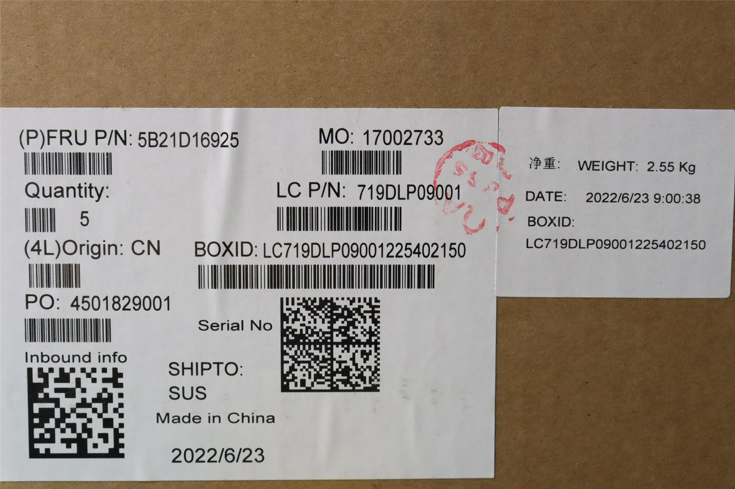 Lenovo ThinkCentre M90a Gen 3 Motherboard Mainboard 5B21D16925