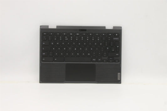 Lenovo Chromebook 300e 2nd Keyboard Palmrest Top Cover UK Black 5CB0Y57937