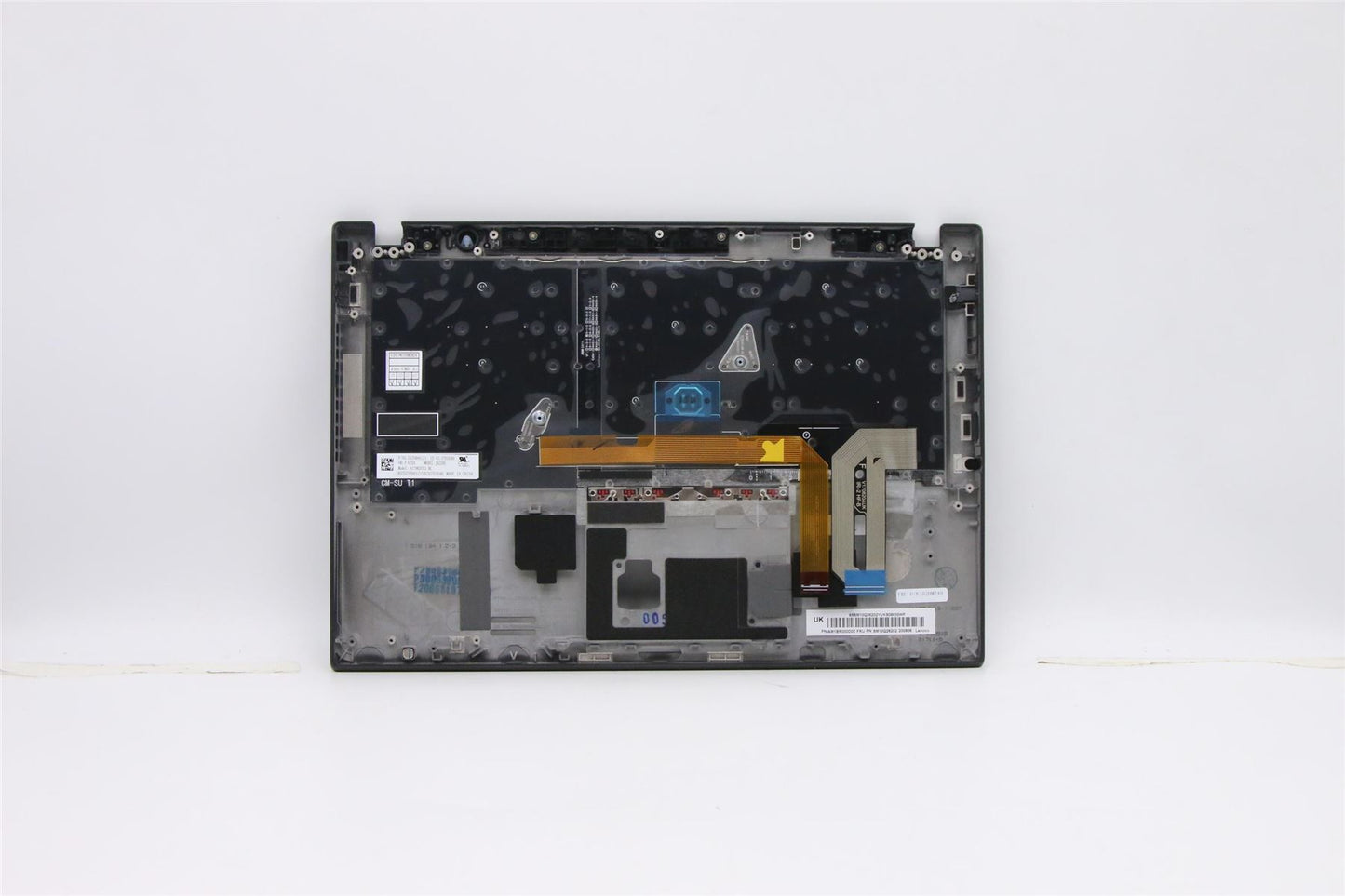 Lenovo ThinkPad T490s Keyboard Palmrest Top Cover Bulgarian Black 02HM204