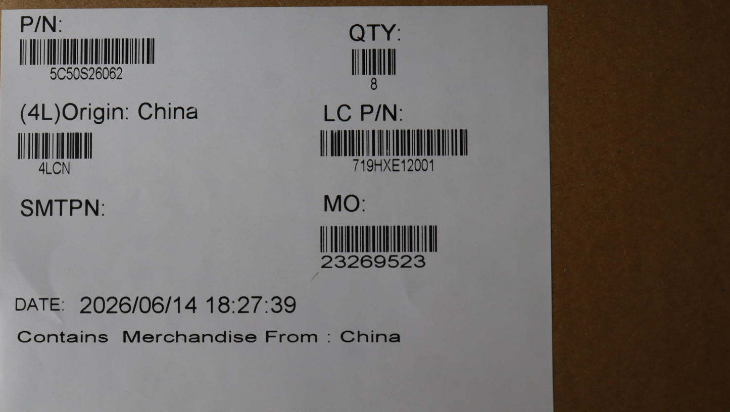 Lenovo CARDPOP L 83W5 IO/B I/O Board 5C50S26062