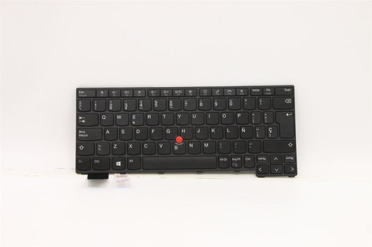 Lenovo ThinkPad X13 Gen 2 Keyboard Spanish Black 5N21A21854