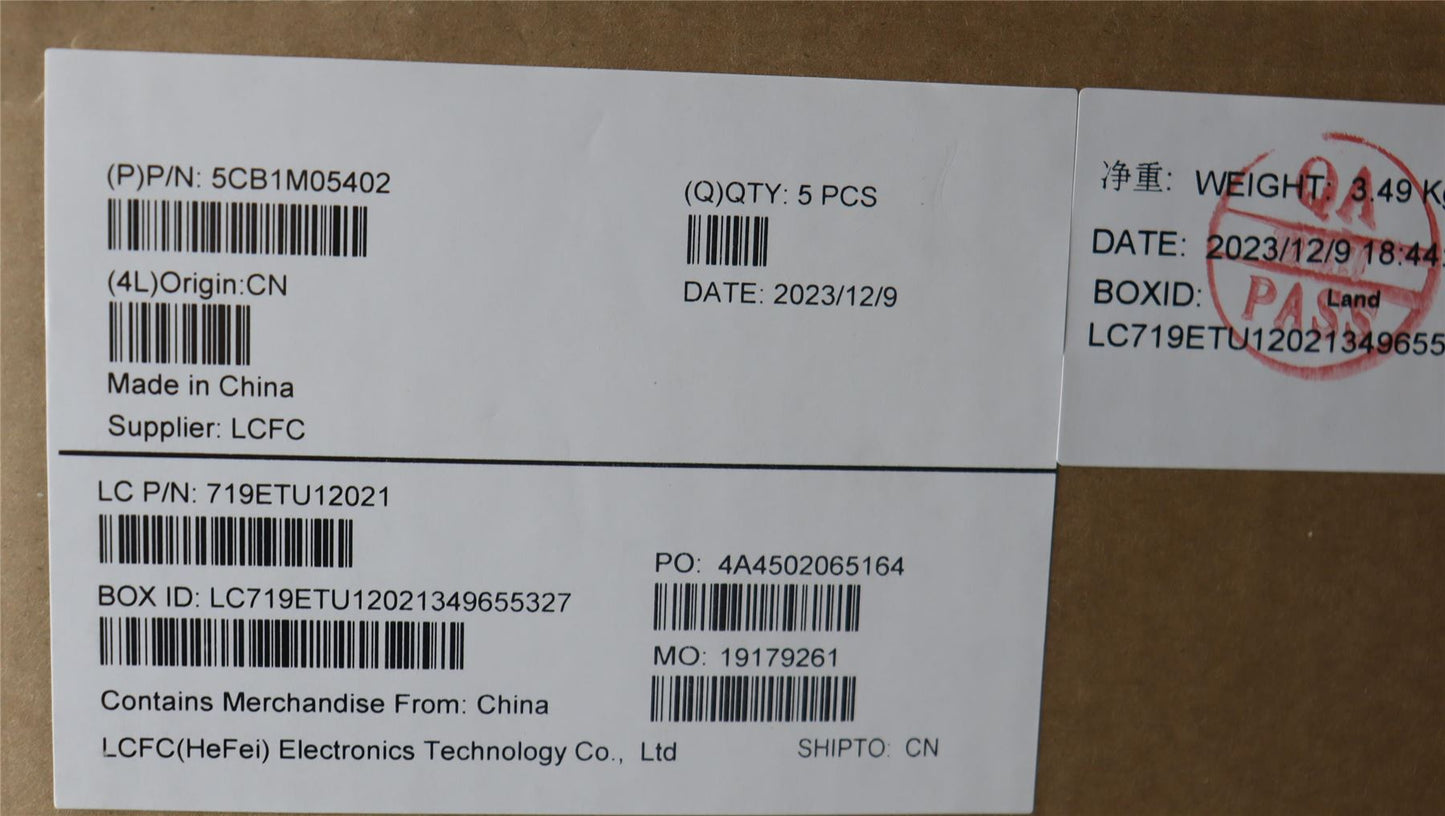Lenovo COVER Upper Case ASM_GER L 83ERAB BL 5CB1M05402