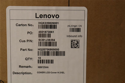 Lenovo LCD Cover H 21EL 5CB1J38394