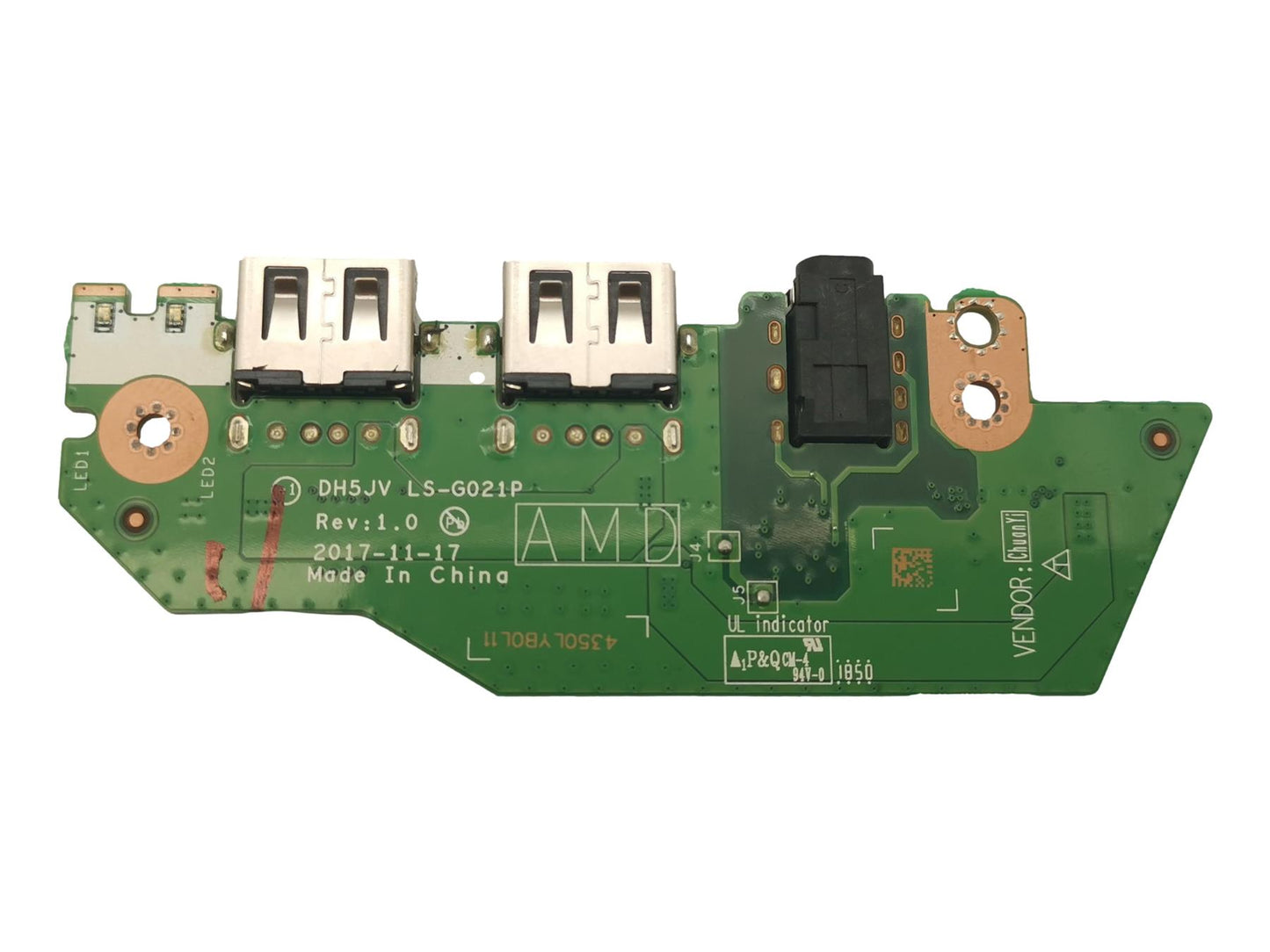 Acer A315-41 A315-41G A315-53 A315-53G Audio USB Port Board 55.GY9N2.001