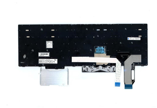 Lenovo ThinkPad E580 E590 Keyboard French Silver 01YN711