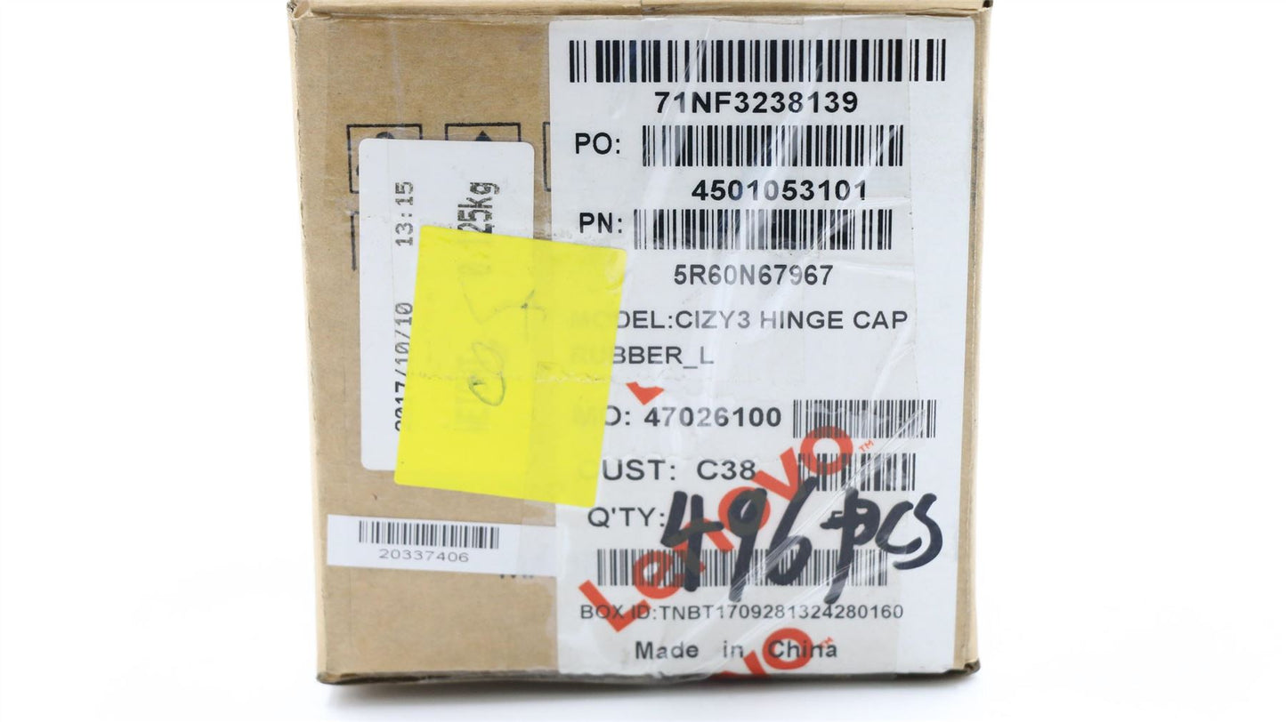 Lenovo 5R60N67967 RUBBER Hinge Cap Rubber C 80X6 L