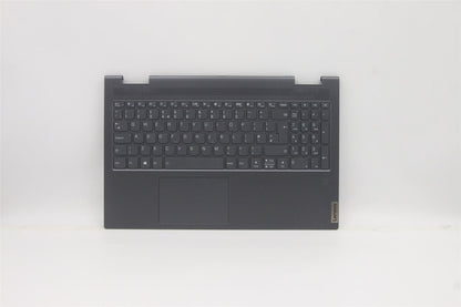 Lenovo Yoga 7-15ITL5 Keyboard Palmrest Top Cover UK Black 5CB1A22485