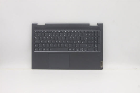 Lenovo Yoga 7-15ITL5 Keyboard Palmrest Top Cover UK Black 5CB1A22485