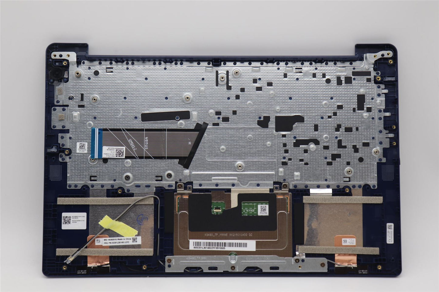Lenovo Upper Case ASM_UKE L82XN NFP AB 5CB1L30148